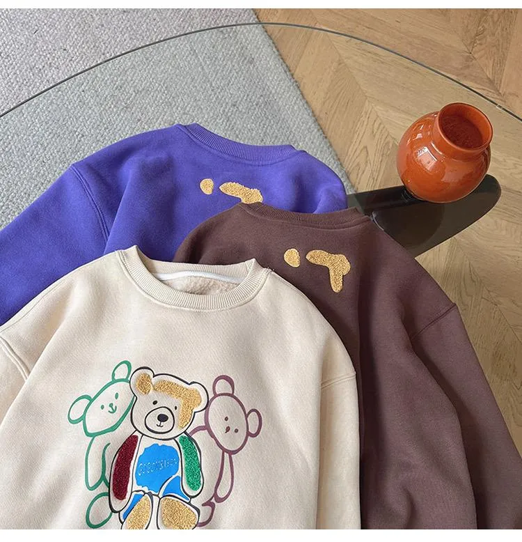 Add velvet vests for children in autumn and winter thick warm winter one velvet jacket
