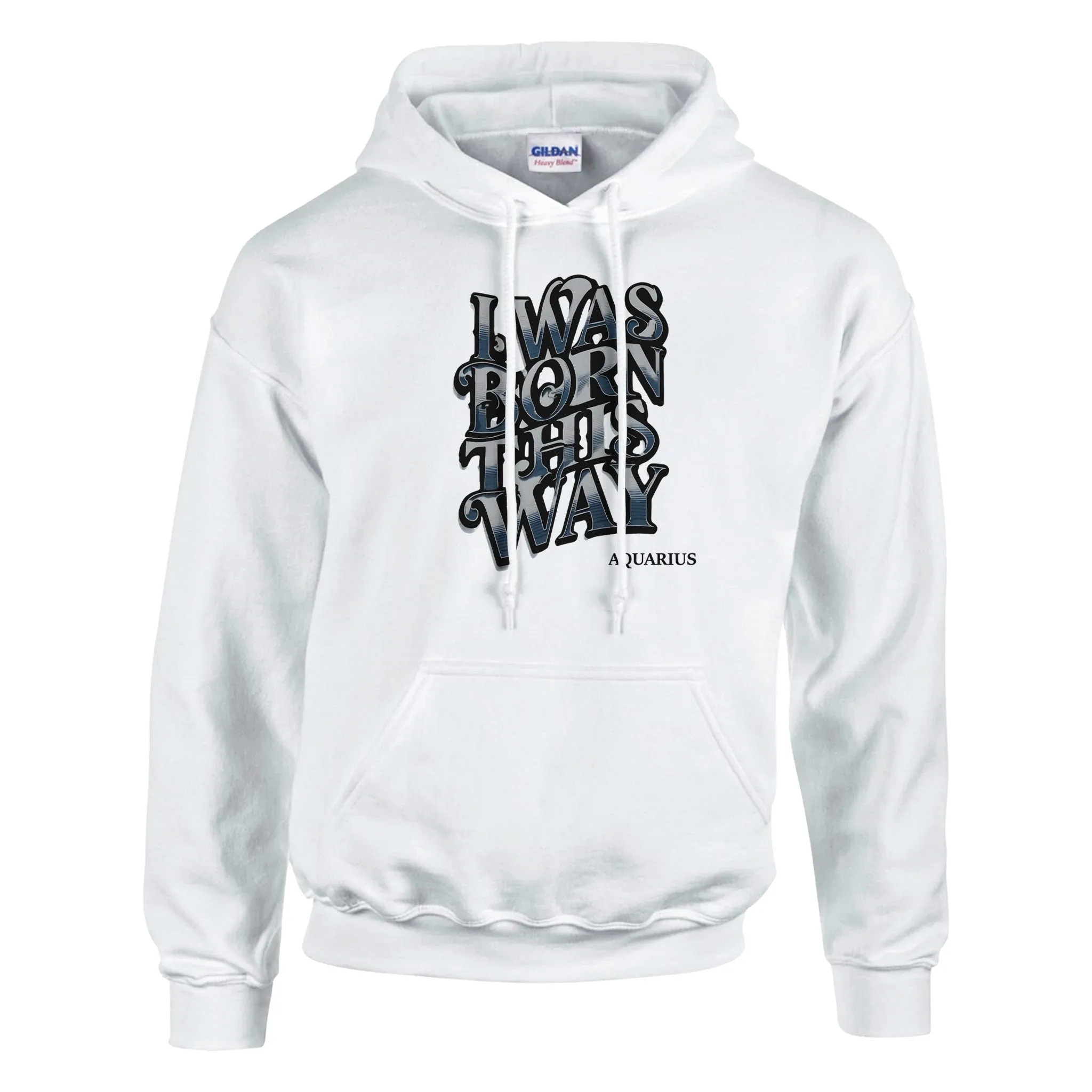 Aquarius Hoodie, Zodiac Aquarius Sweatshirt, Aquarius Birthday Gift, Horoscope Hoodie, January Birthday, February Birthday, Aquarius Zodiac Gift
