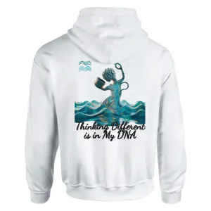 Aquarius Hoodie, Zodiac Aquarius Sweatshirt, Aquarius Birthday Gift, Horoscope Hoodie, January Birthday, February Birthday, Aquarius Zodiac Gift