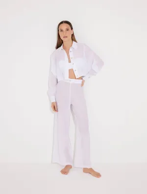 Aura White Pants