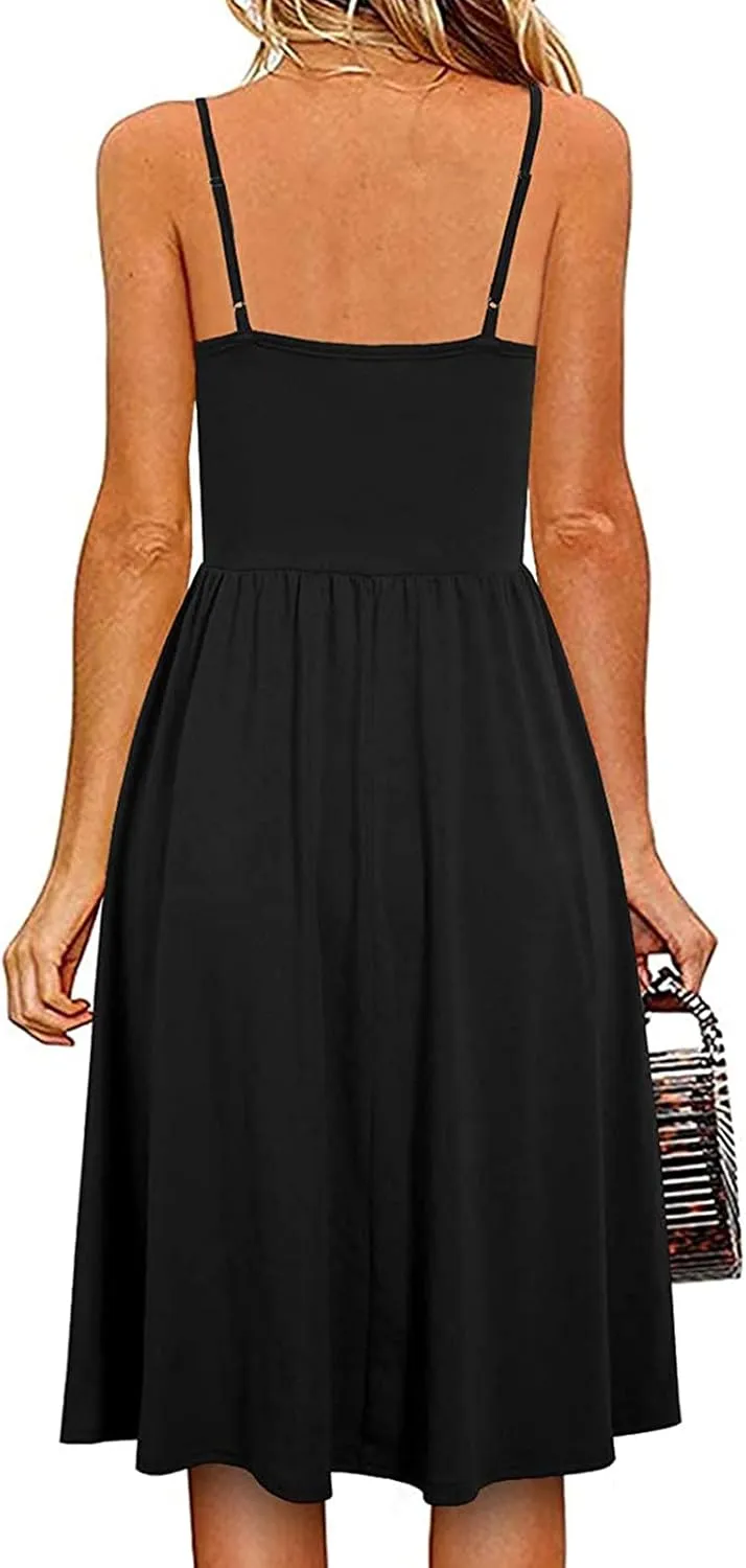 Beach Vacation Clothes for Women Beach Fashion Vacation Essentials Casual Dresses for Women Sleeveless Summer Beach Dress