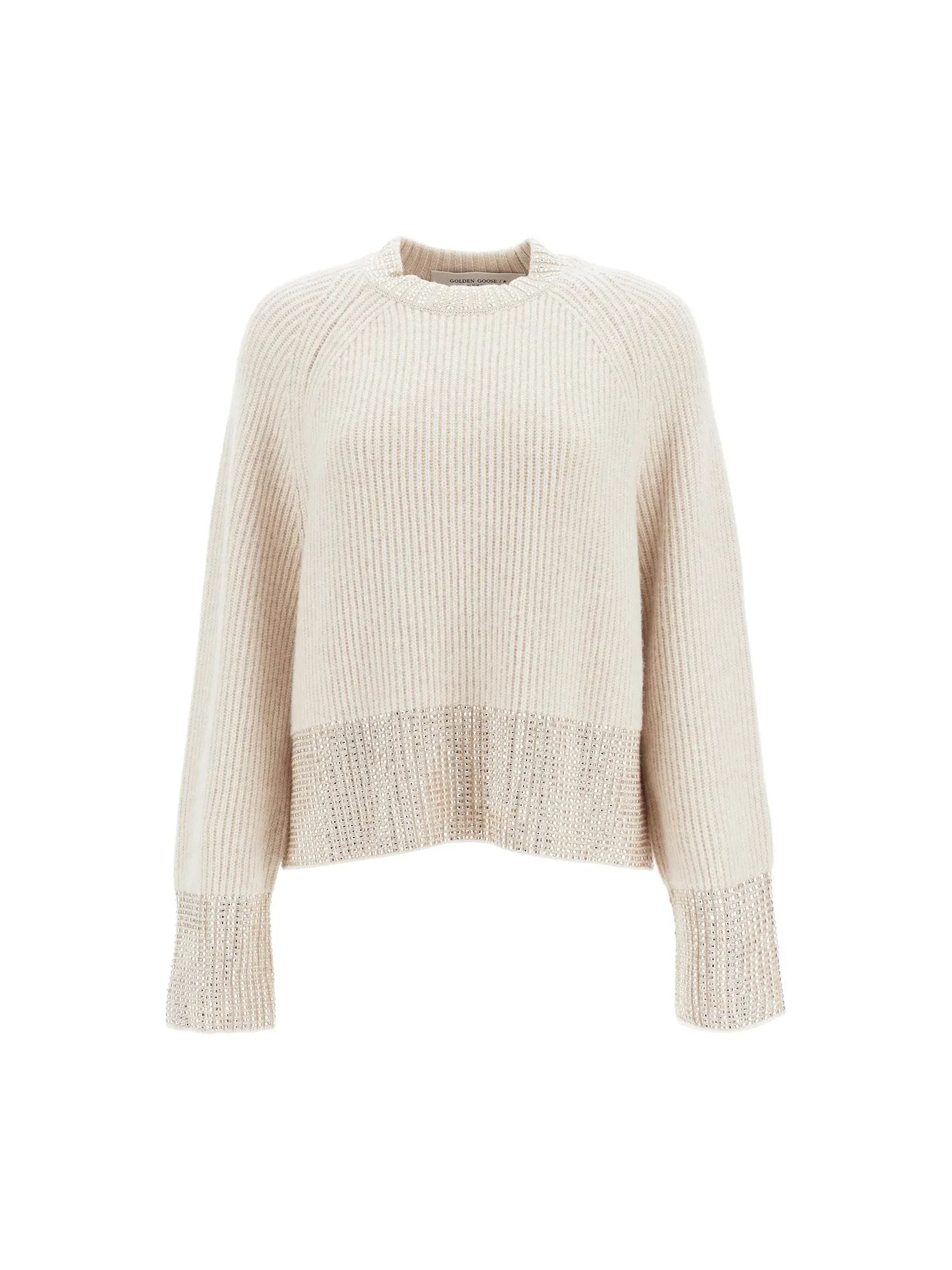 Boxy Ribbed Knit Sweater