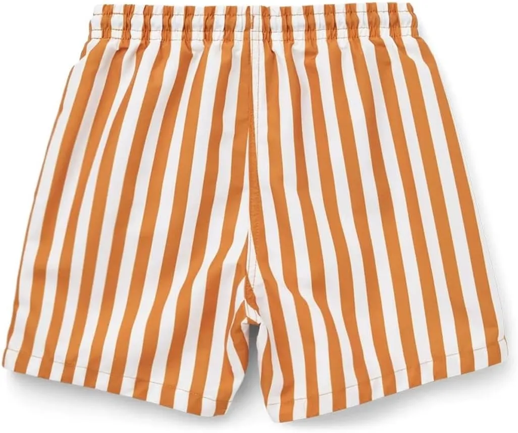 Boys Swim Trunks Quick Dry Beachwear Sport Swim Shorts Toddler Boy Swimwear Striped Bathing Suit Board Short 0-9 Year