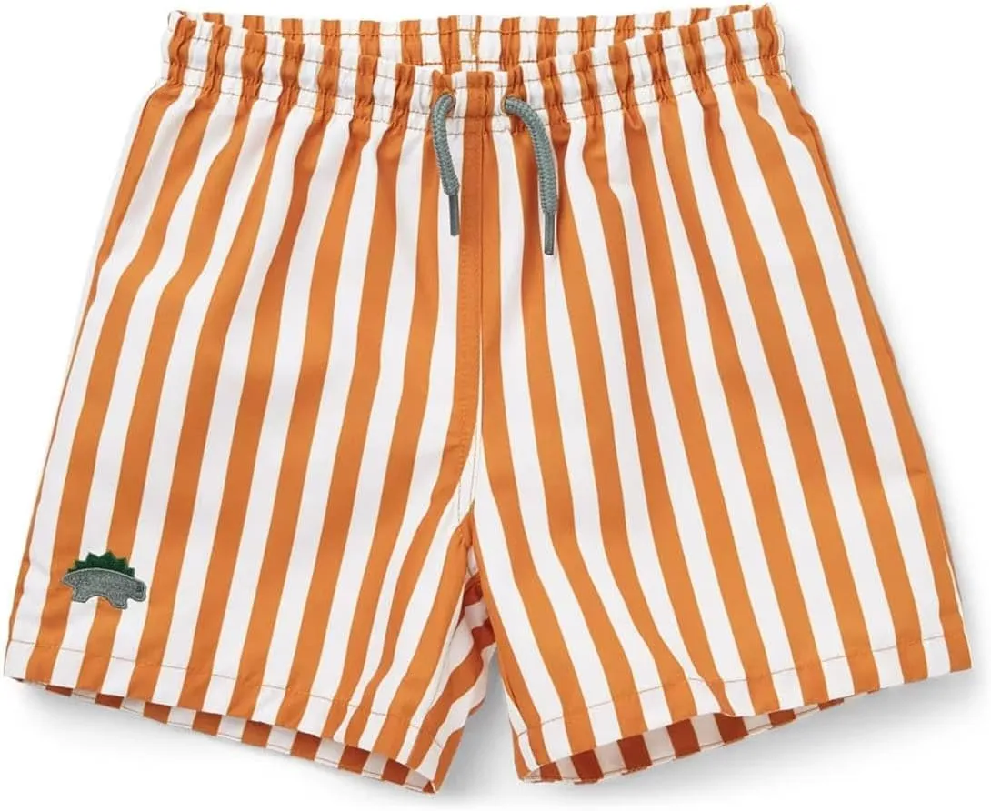 Boys Swim Trunks Quick Dry Beachwear Sport Swim Shorts Toddler Boy Swimwear Striped Bathing Suit Board Short 0-9 Year