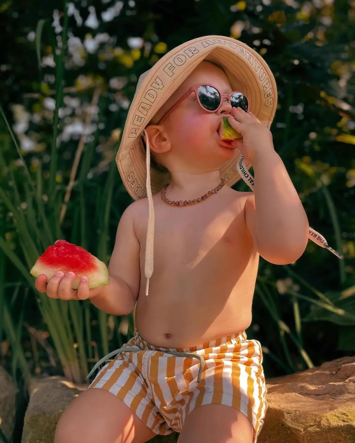 Boys Swim Trunks Quick Dry Beachwear Sport Swim Shorts Toddler Boy Swimwear Striped Bathing Suit Board Short 0-9 Year