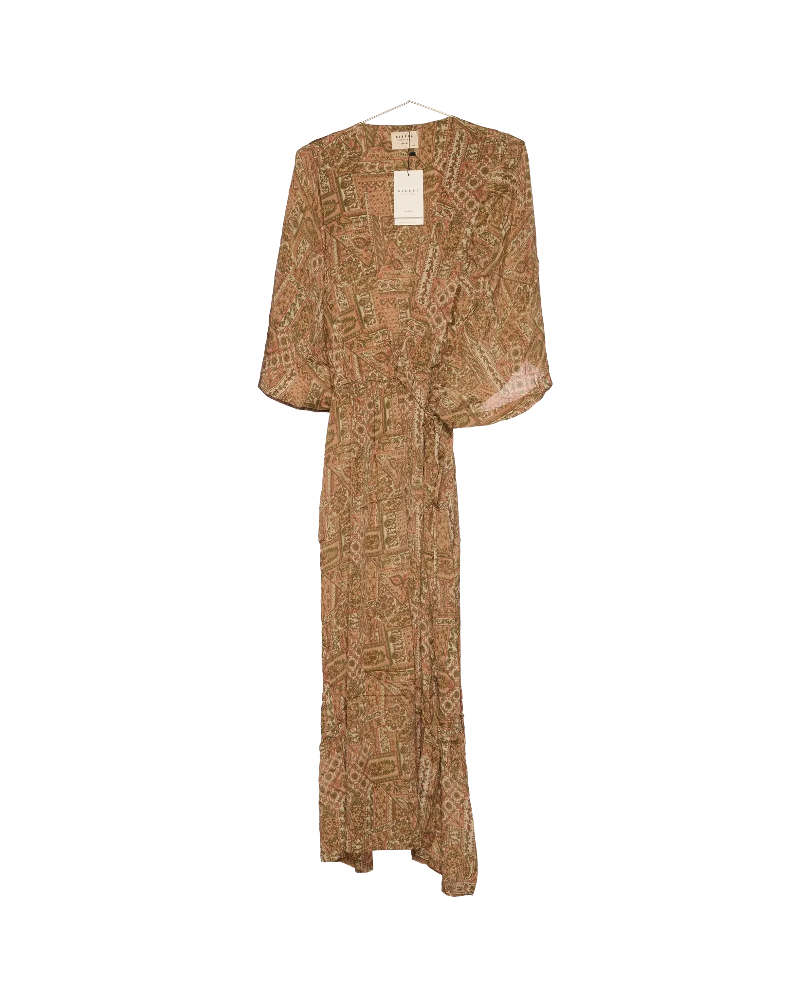 Brenda SILK Wrap Dress - No. 383