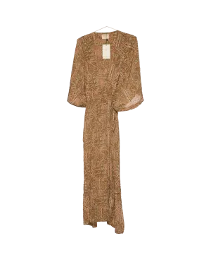 Brenda SILK Wrap Dress - No. 383