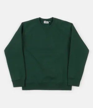 Carhartt Chase Crewneck Sweatshirt - Treehouse / Gold