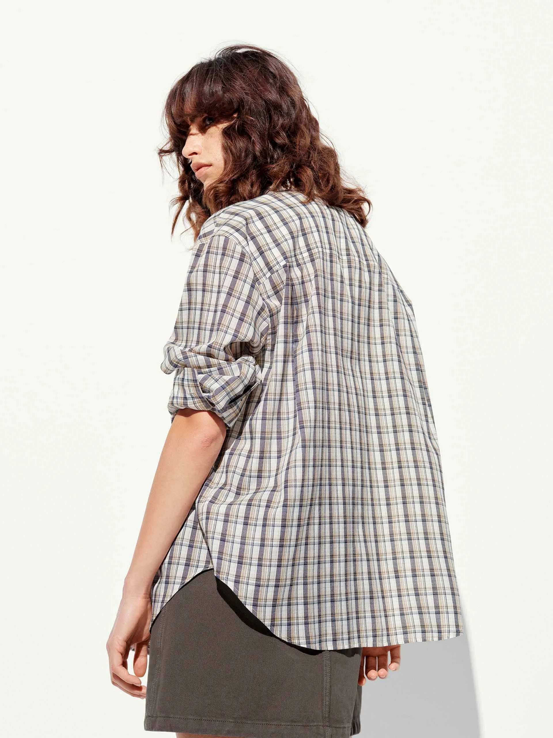 Checked Long Sleeves Shirt