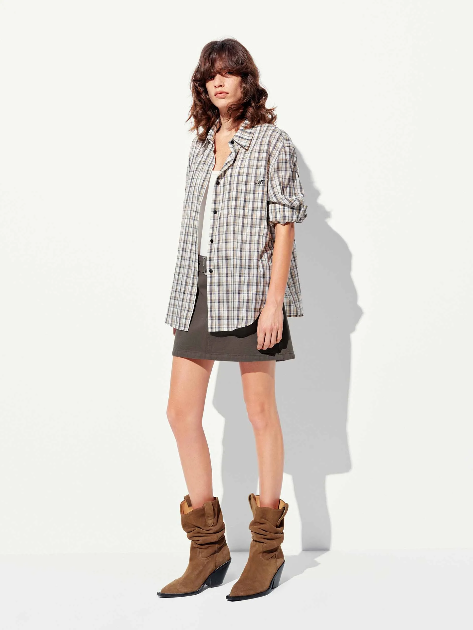 Checked Long Sleeves Shirt