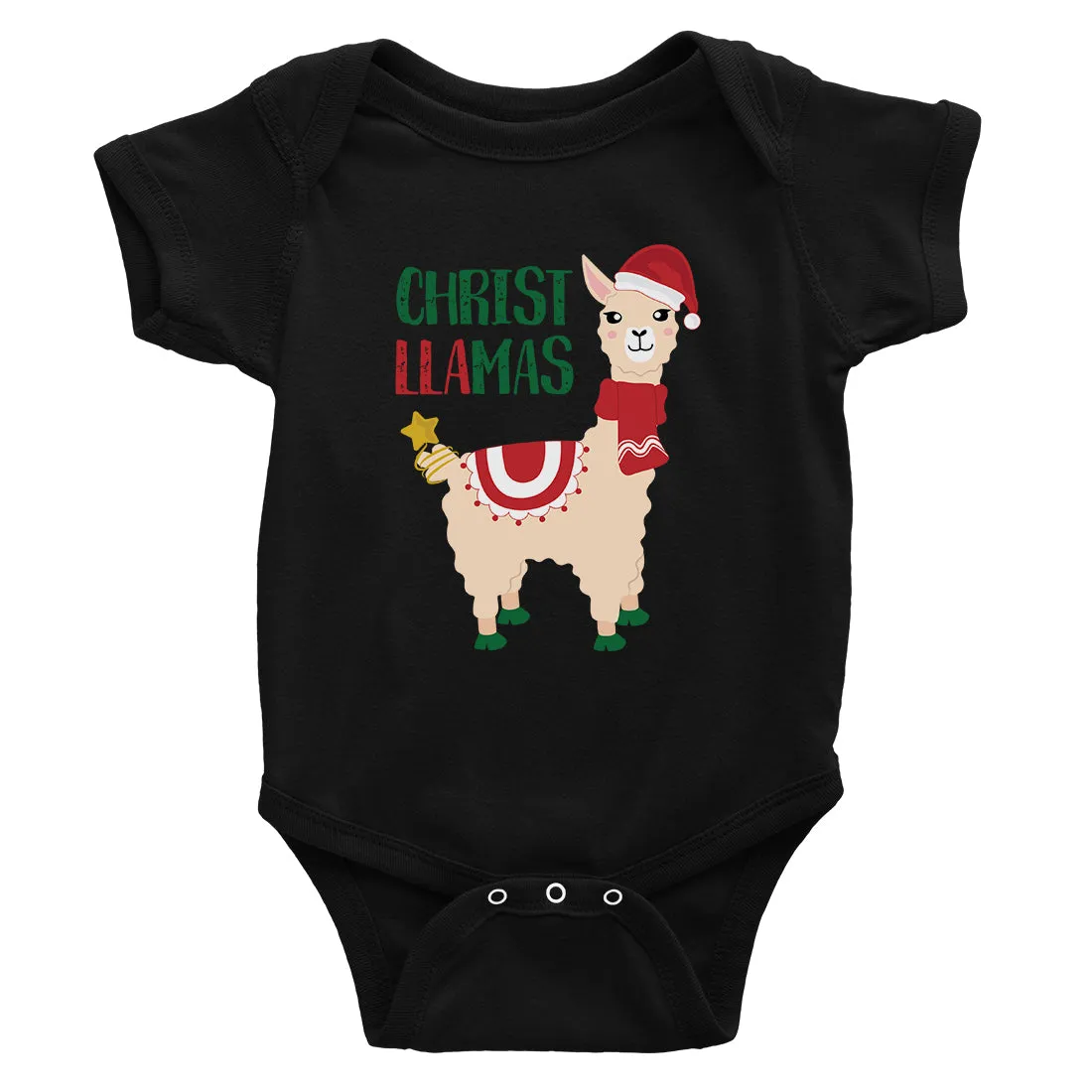 Christ Llamas Baby Bodysuit