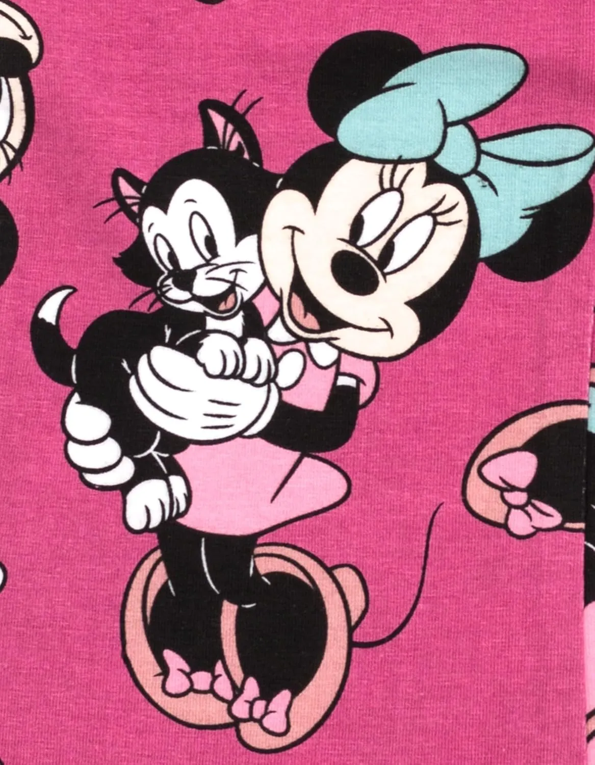 Disney Minnie Mouse Mickey Mouse Fleece Sweatshirt & Flare Leggings Outfit Set Infant to Big Kid Sizes (18 Months - 10-12)