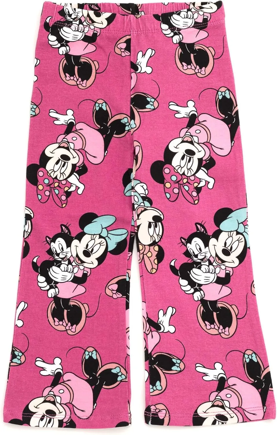 Disney Minnie Mouse Mickey Mouse Fleece Sweatshirt & Flare Leggings Outfit Set Infant to Big Kid Sizes (18 Months - 10-12)