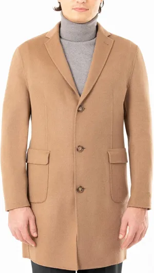 DKNY Men's Regular Overcoat