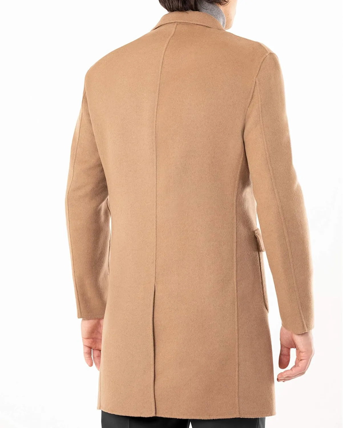 DKNY Men's Regular Overcoat
