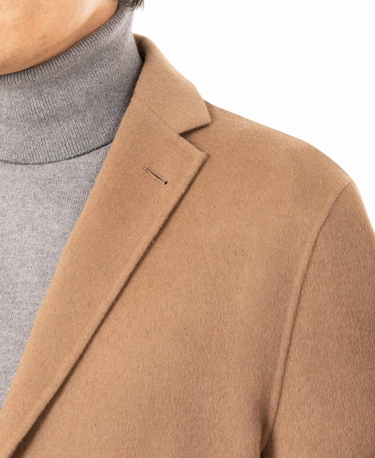 DKNY Men's Regular Overcoat