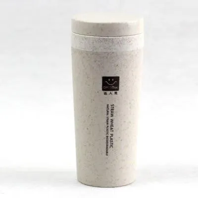 Double Insulated Wheat Straw Thermo Cup