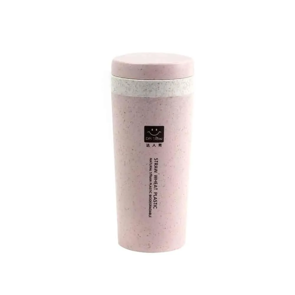 Double Insulated Wheat Straw Thermo Cup