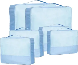 DoubleTrip Extra Large Packing Cubes for Travel Suitcase Organizer - Fit 28inch Luggage Set of 6 with 3 Sizes Travel Cubes Space Saver Baggage Bag