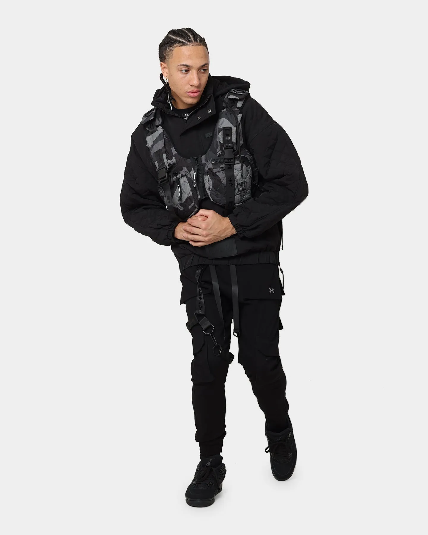 DXXMLIFE L-3 A Chain$aw Utility Vest Grey Camo