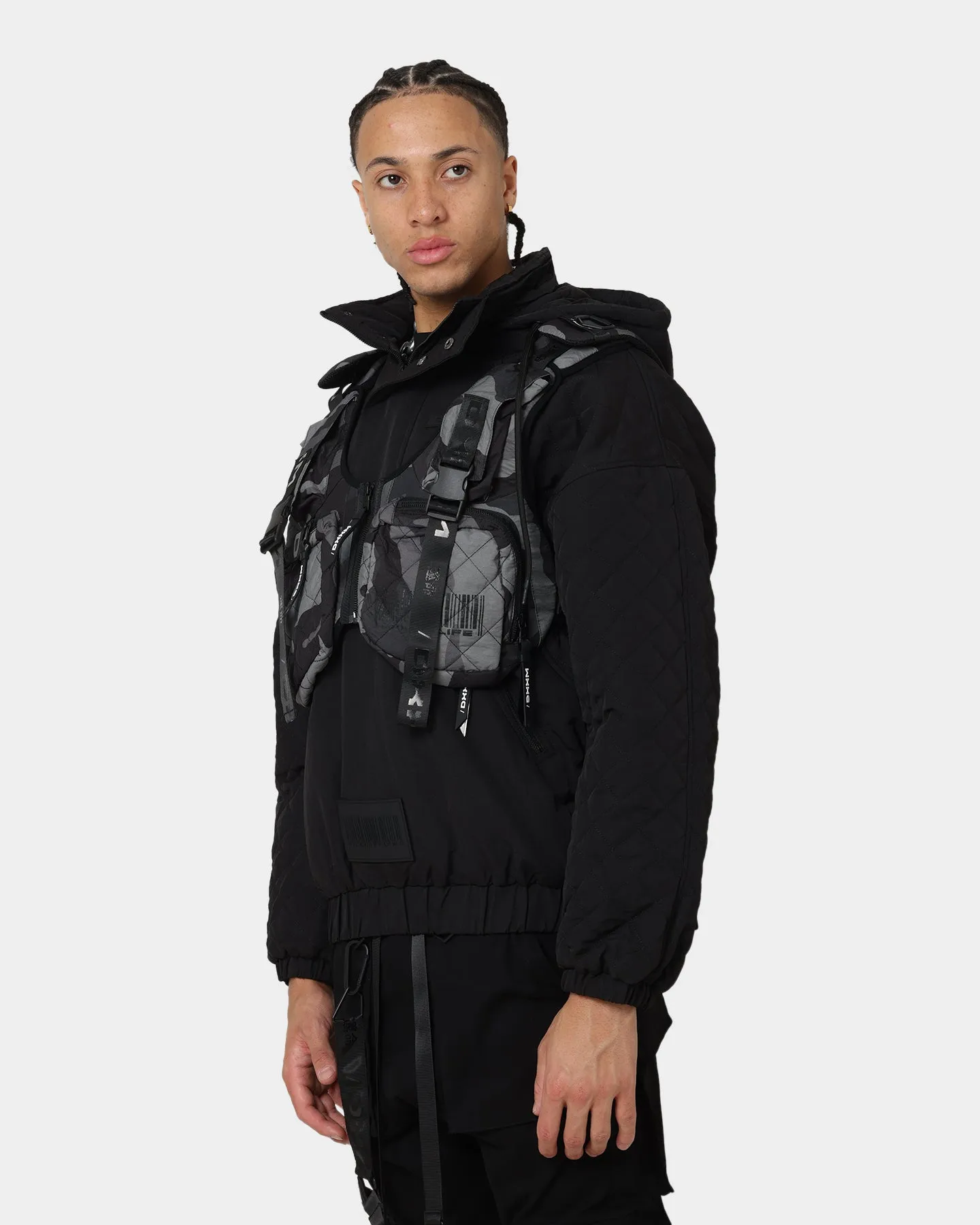 DXXMLIFE L-3 A Chain$aw Utility Vest Grey Camo