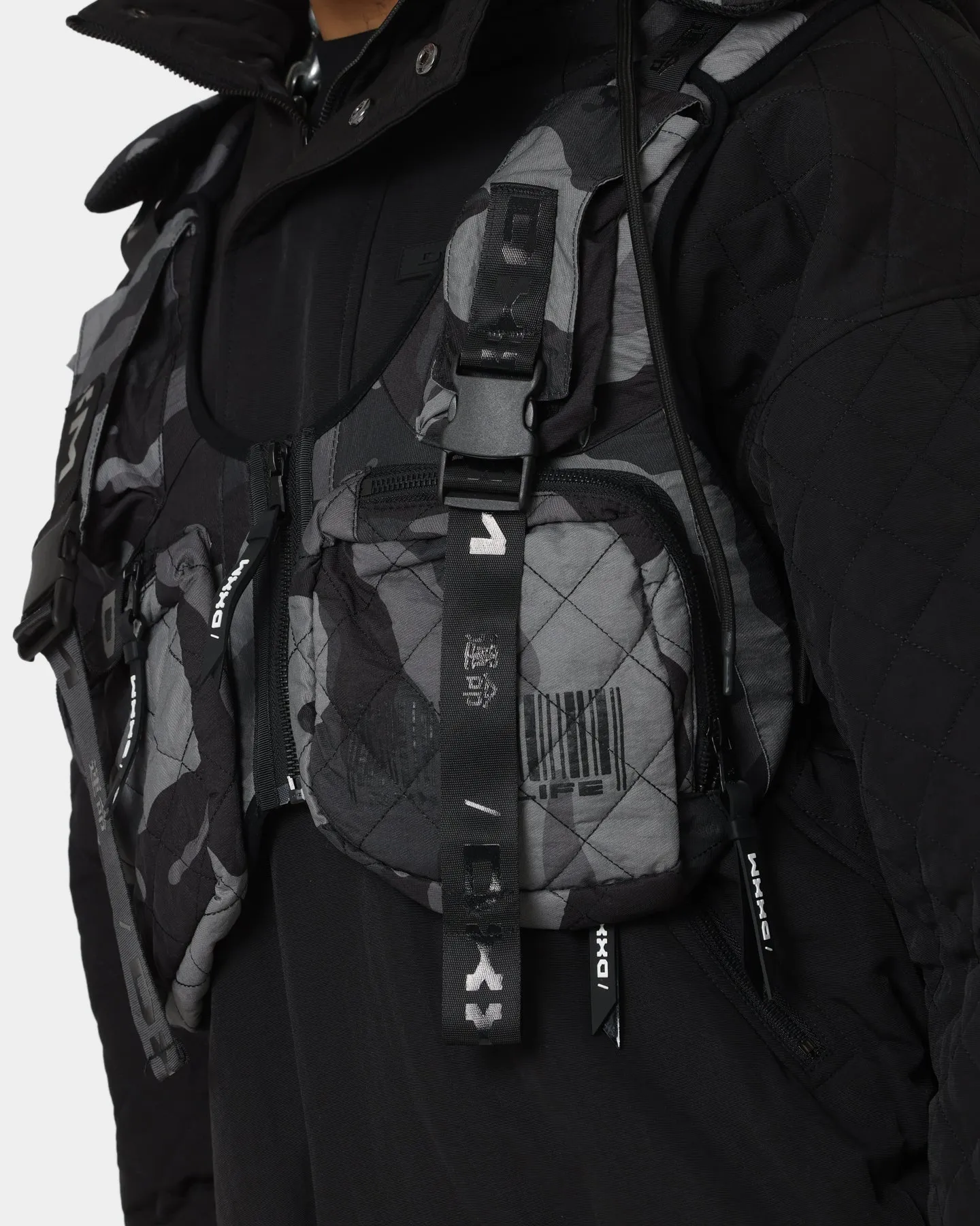 DXXMLIFE L-3 A Chain$aw Utility Vest Grey Camo