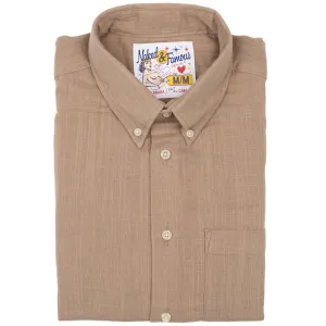 Easy Shirt Double Wave Slub Gauze (Sand)