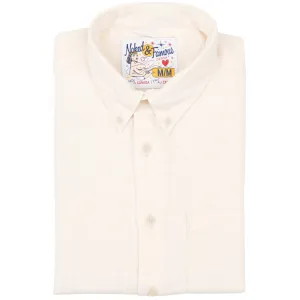 Easy Shirt Double Weave Slub Gauze (White)