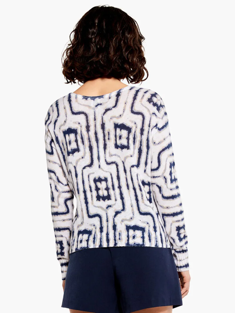 Eliza Easy Angles Sweater - Nic & Zoe M231127