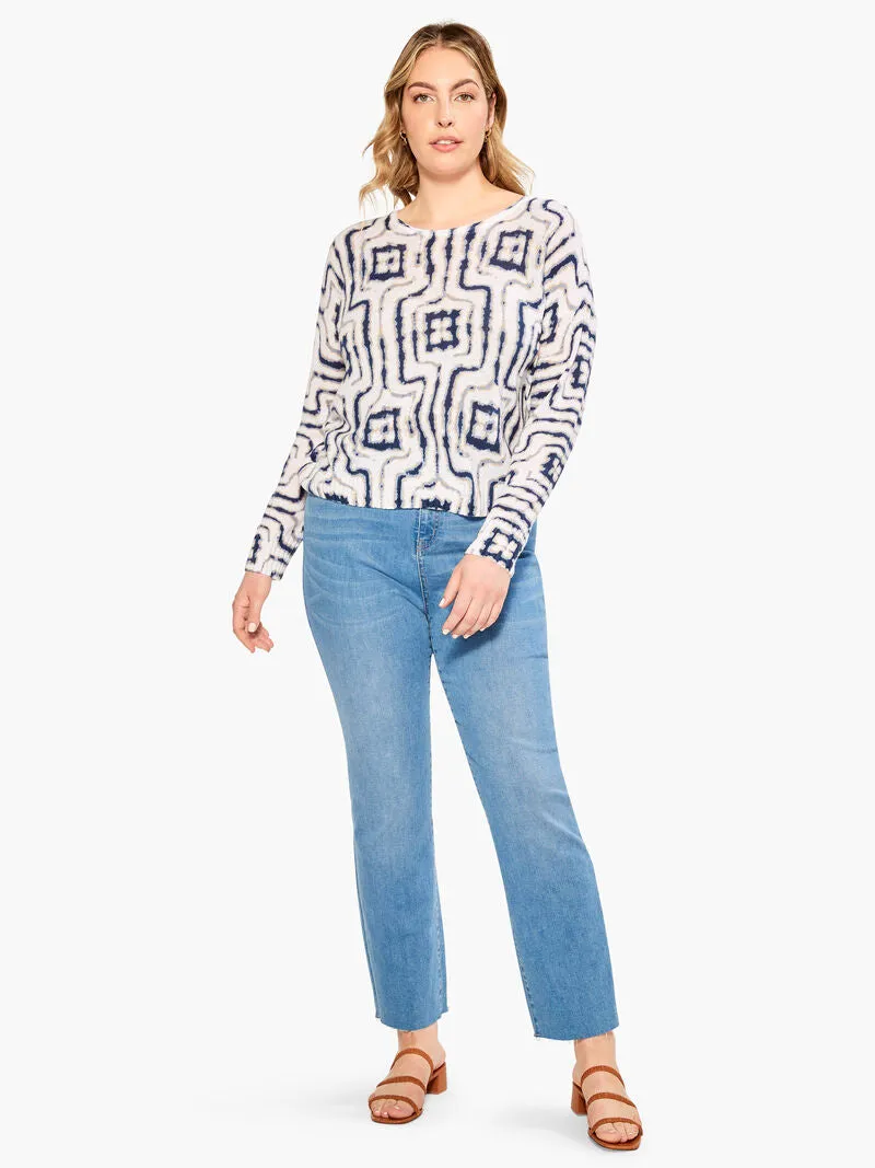 Eliza Easy Angles Sweater - Nic & Zoe M231127