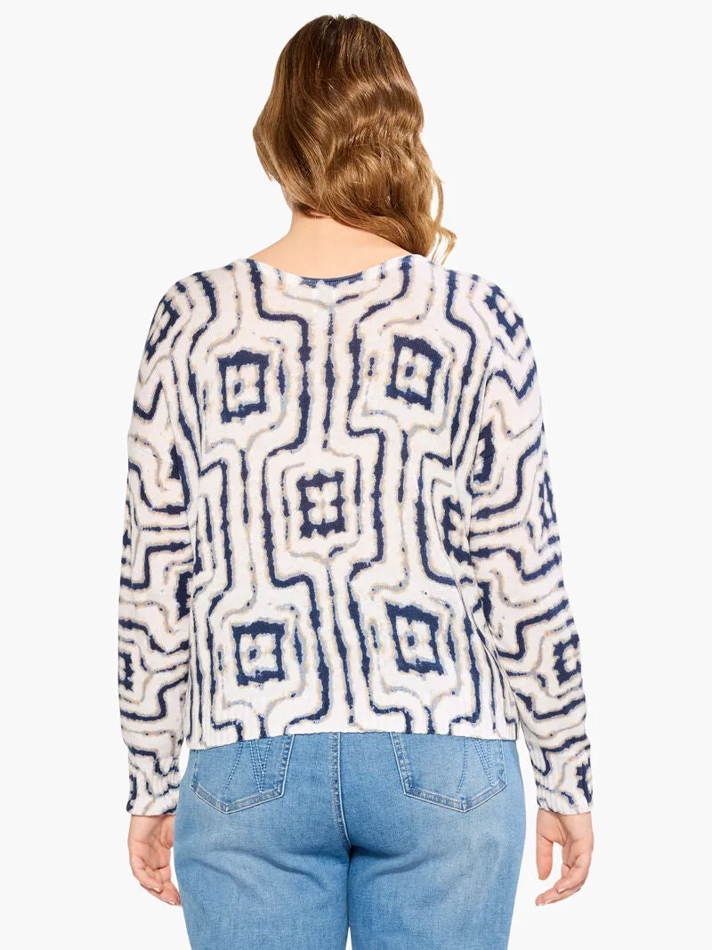 Eliza Easy Angles Sweater - Nic & Zoe M231127