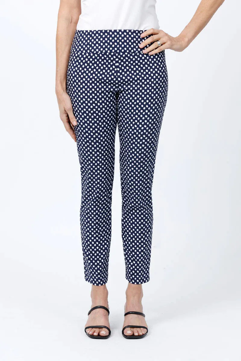 Elliott Lauren Polka Dot Ankle Pant