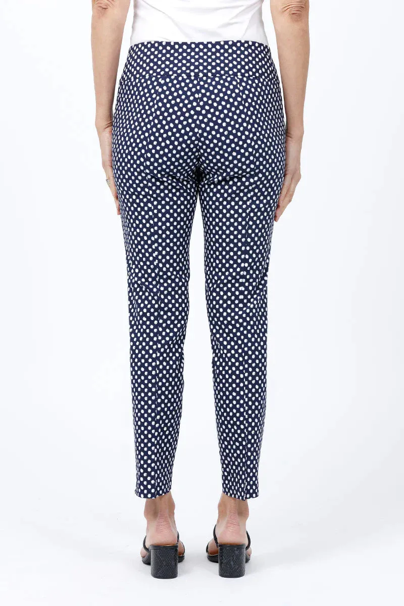 Elliott Lauren Polka Dot Ankle Pant