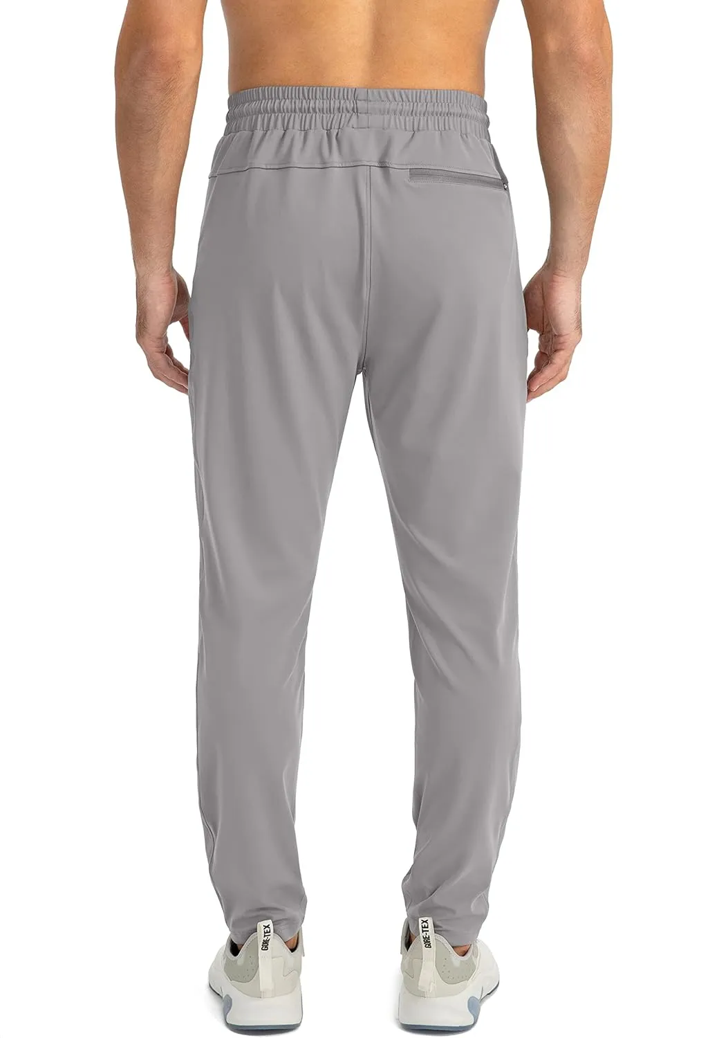 G Gradual Men's Sweatpants with Zipper Pockets Tapered Joggers for Men Athletic Pants for Workout, Jogging, Running