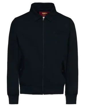 Harrington Cotton Jacket - Navy