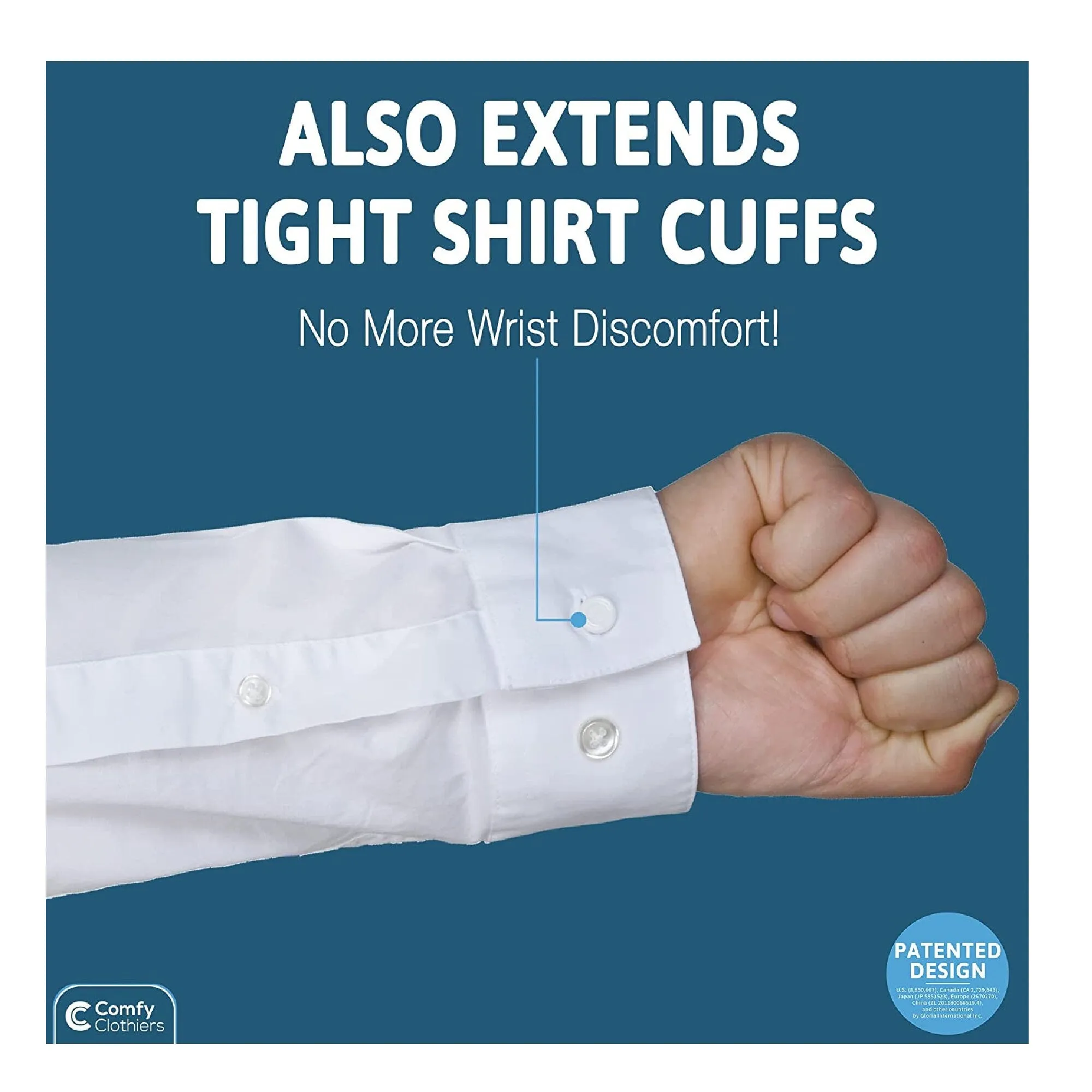 Introducing Comfy Clothiers Comfy Elastic Neck Extenders