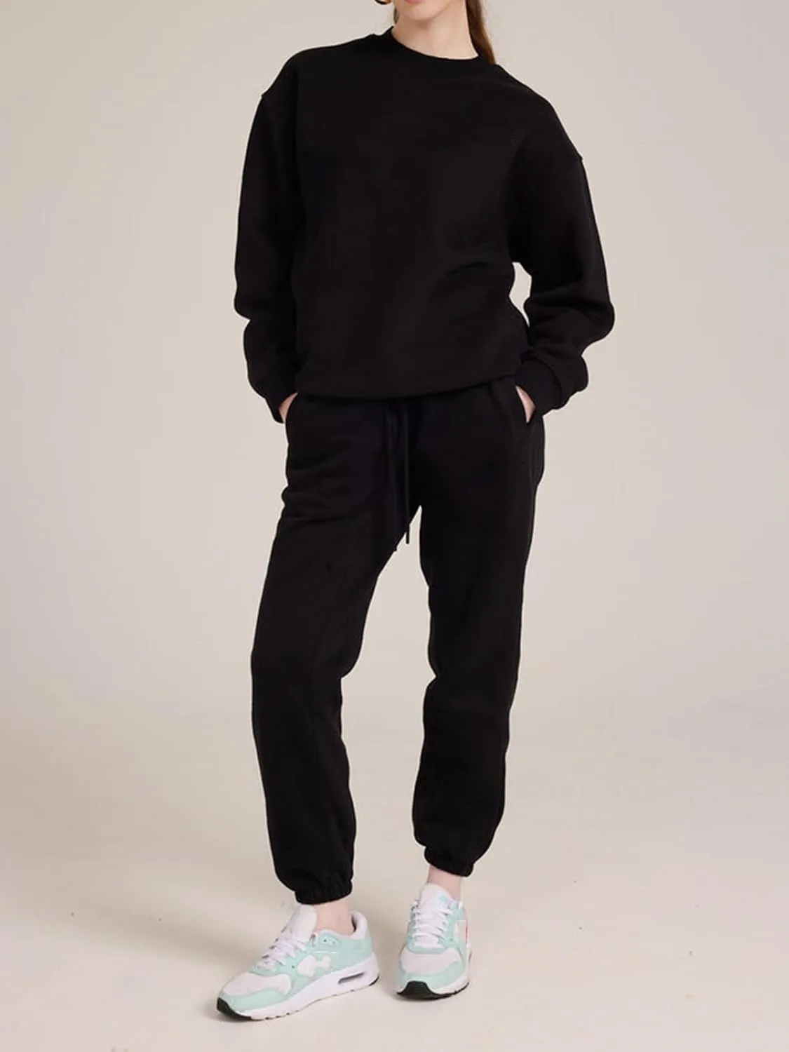 KANSOON Sweatsuits for Women Set 2 Piece Jogging Suit Long Sleeve Pullover Sweatshirts Sweatpants Tracksuit Casual Outfits