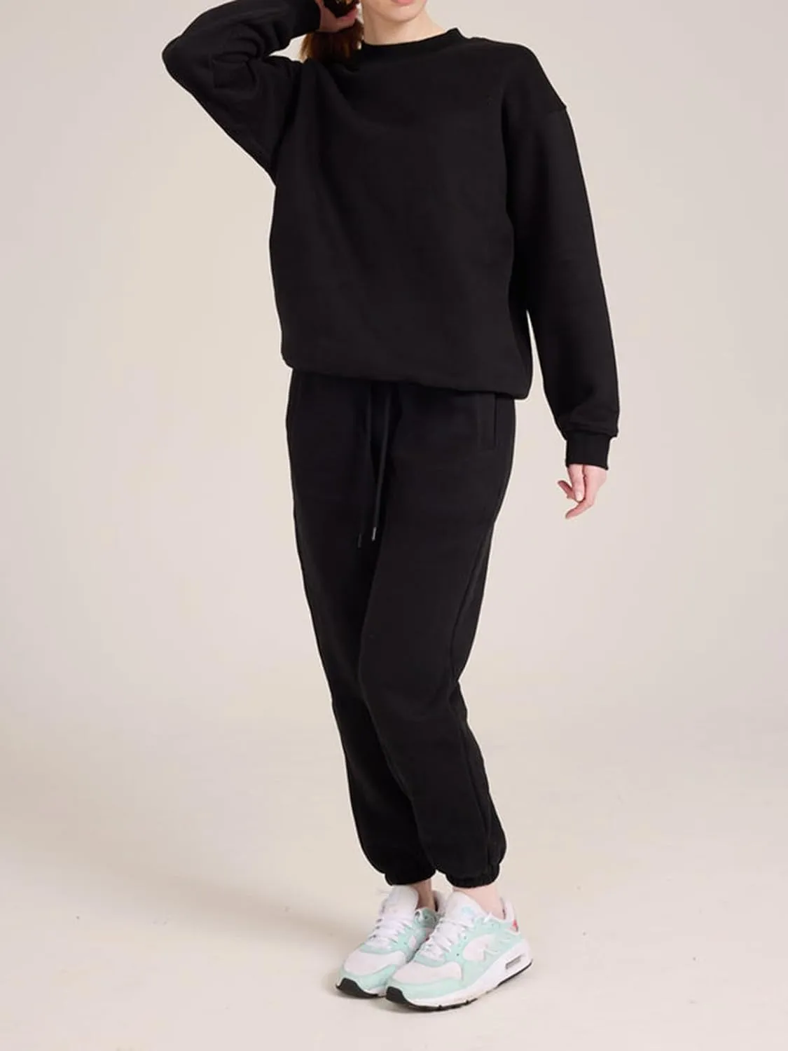 KANSOON Sweatsuits for Women Set 2 Piece Jogging Suit Long Sleeve Pullover Sweatshirts Sweatpants Tracksuit Casual Outfits