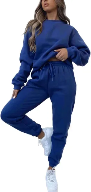 KANSOON Sweatsuits for Women Set 2 Piece Jogging Suit Long Sleeve Pullover Sweatshirts Sweatpants Tracksuit Casual Outfits