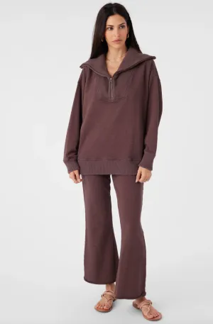 KARMA FRENCH TERRY CROPPED LOUNGE PANTS (CHO)
