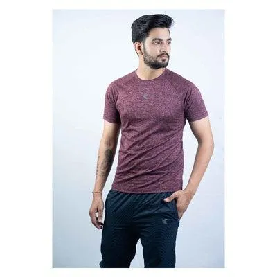 Kronos Raglan T-shirt | Men's | Ruby | KIBI Sports