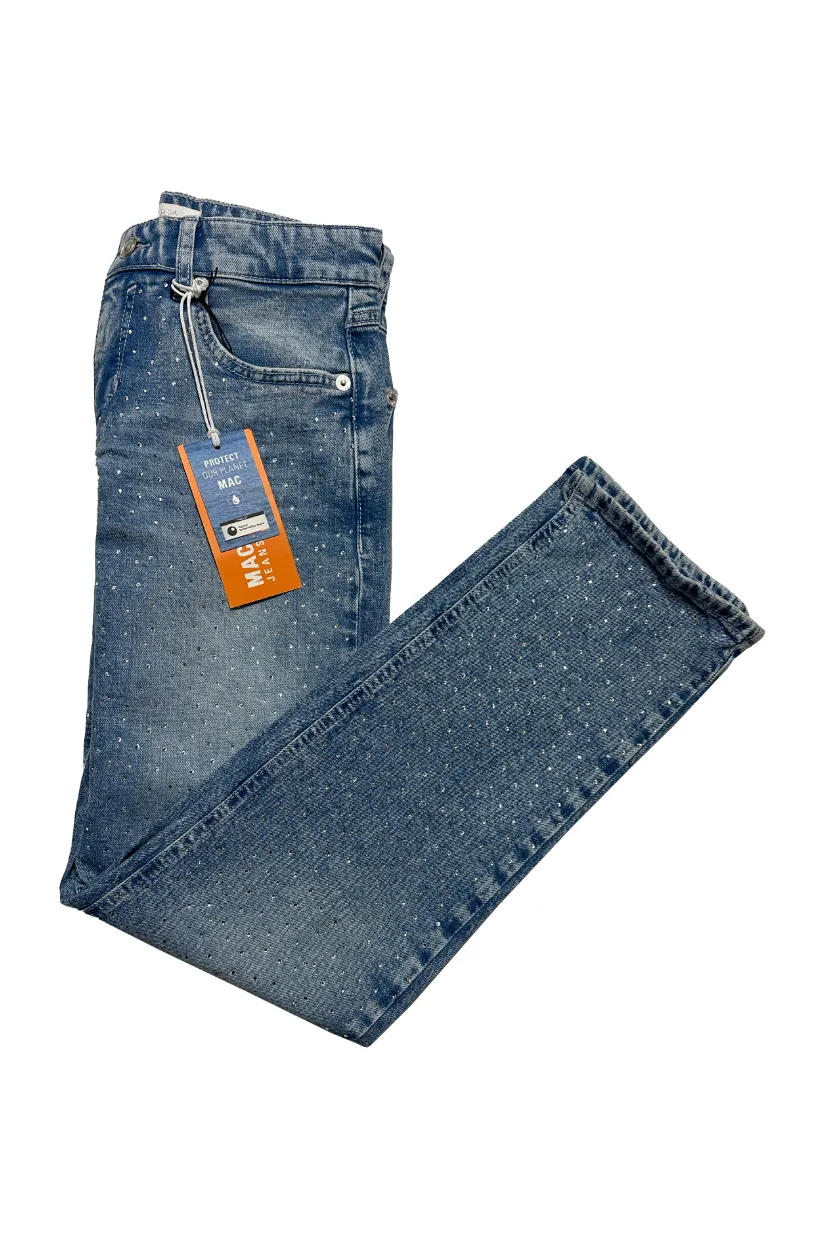 Mac Jeans Straight Flash Authentic Comfort Denim 5818-9C-0361 | D259 Coal Blue Random Wash
