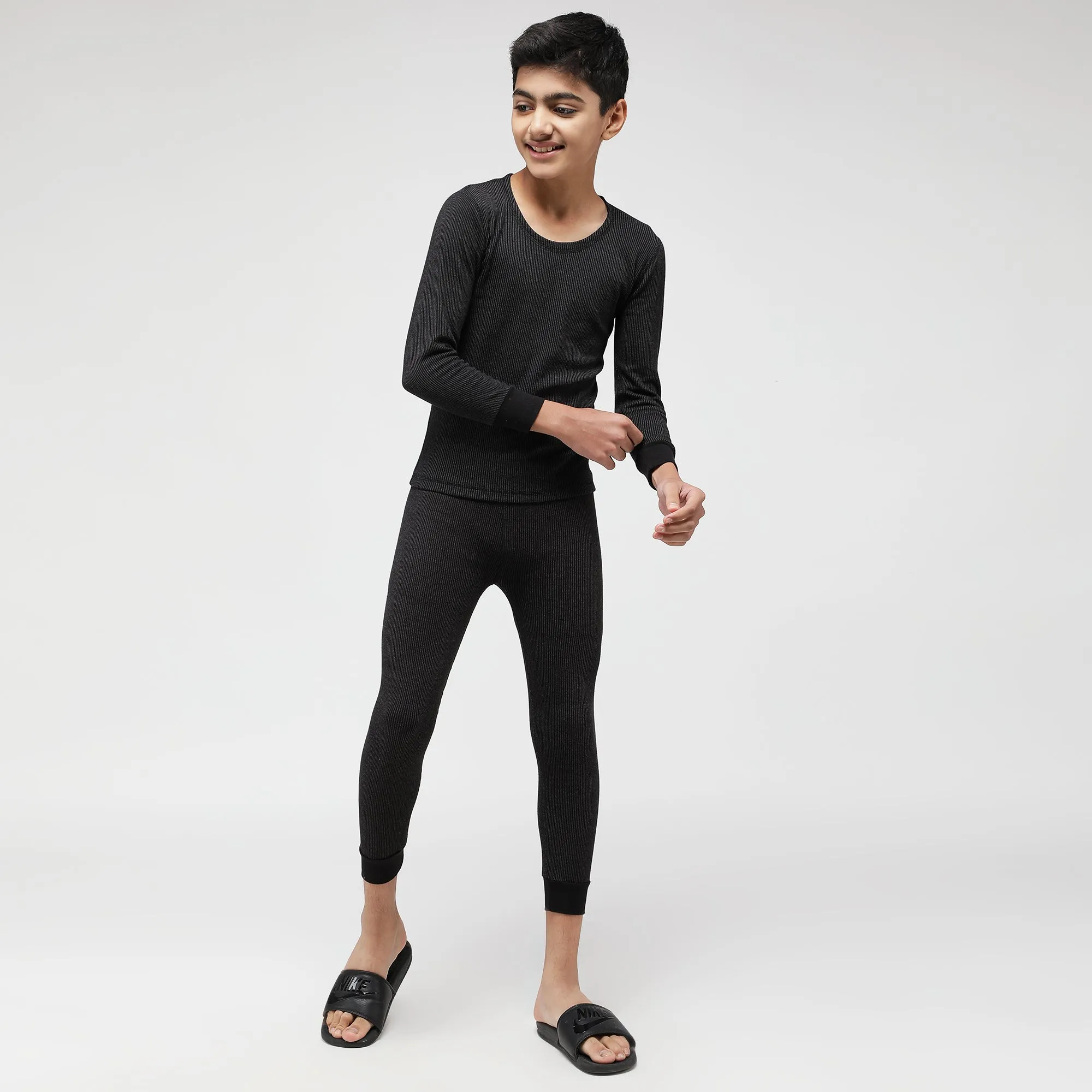 Macho Sporto Kids Ultima Black Thermal trouser