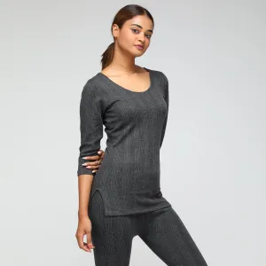 Macho Sporto Women's Thermal Ultima Black Vest