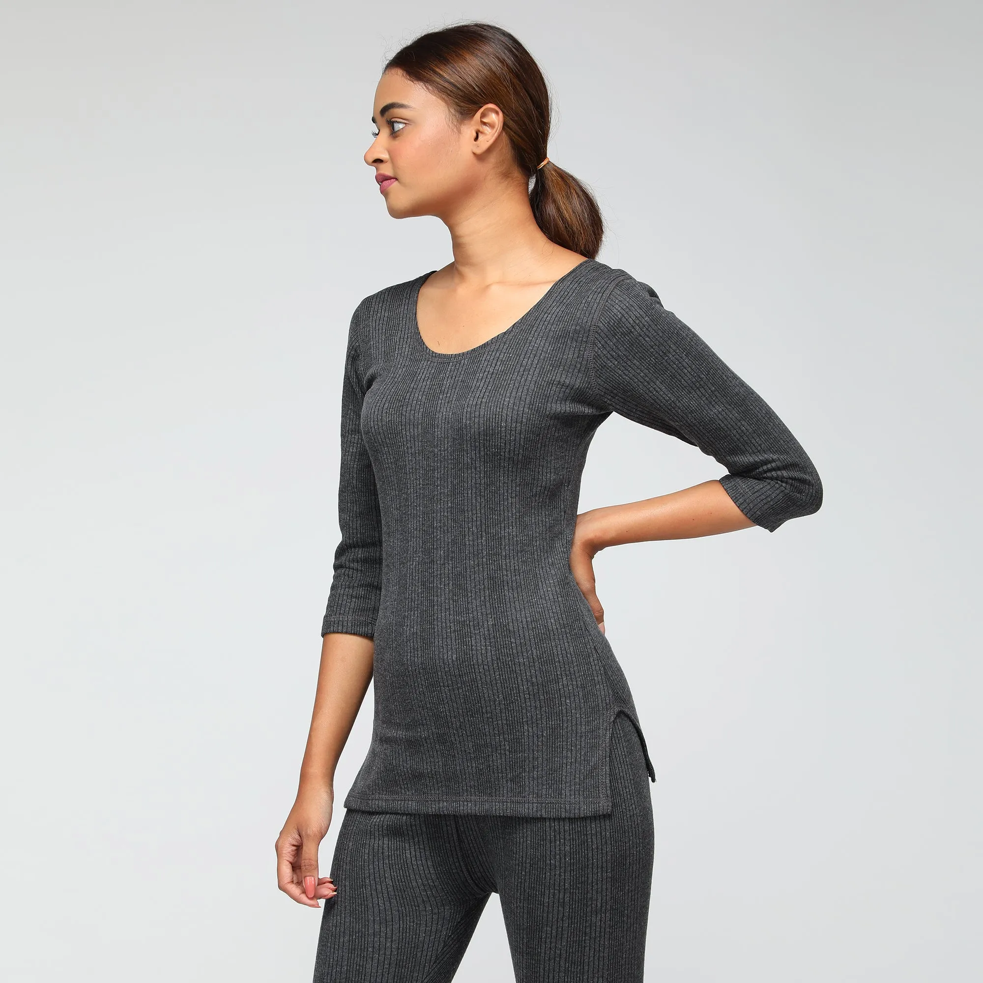Macho Sporto Women's Thermal Ultima Black Vest