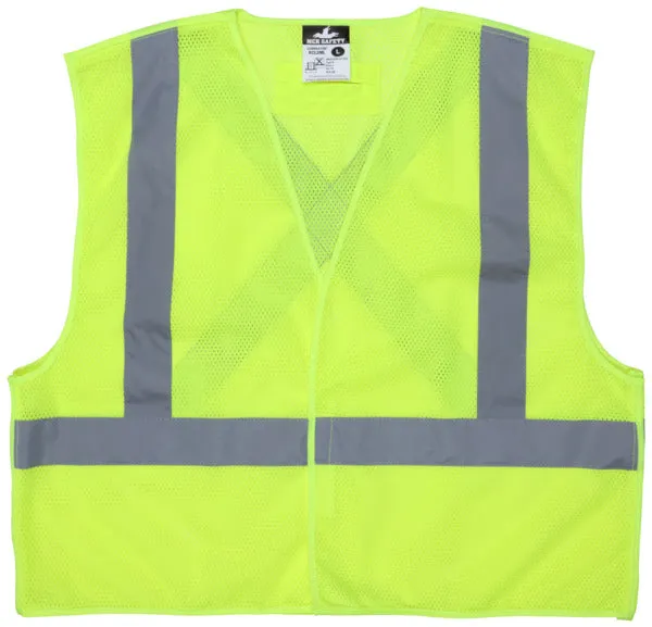 MCR Safety Class 2, Tear-Away, Poly, X-Back X4