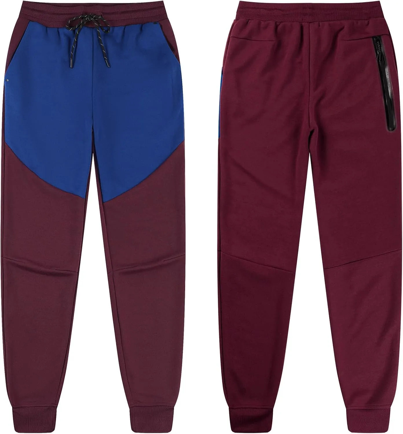 Men's Tracksuits Sweatsuits For Men Hooded Tracksuit Sweatsuit Long Sleeve Full-Zip Jogging Sweatpants 2 Piece