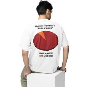 Metallica Oversized T shirt - Master Of Memes