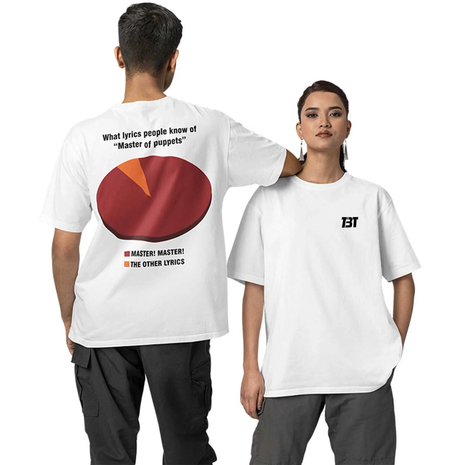 Metallica Oversized T shirt - Master Of Memes