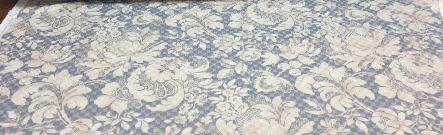 PK Waverly Distinctly Damask Shale Multipurpose Quilted Fabric by the yard